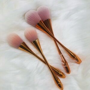 Rose Gold Makeup Brush Set